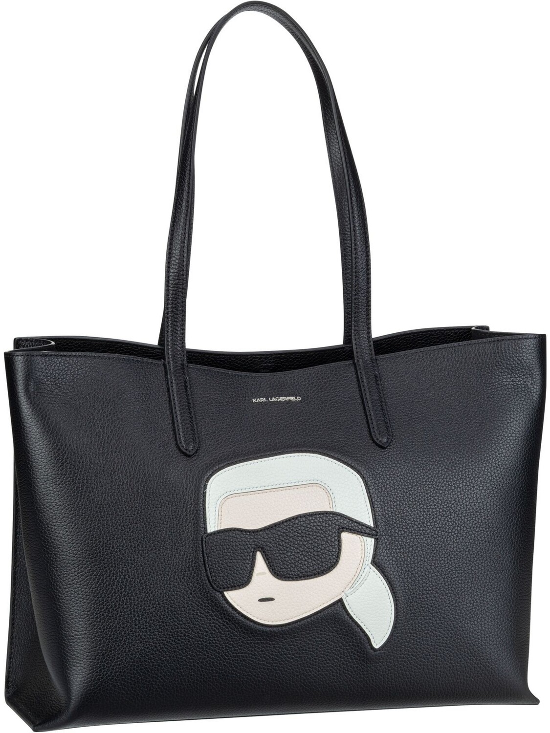 

Сумка шоппер Karl Lagerfeld K/Ikonik 2.0 Lea Tote Grainy, черный