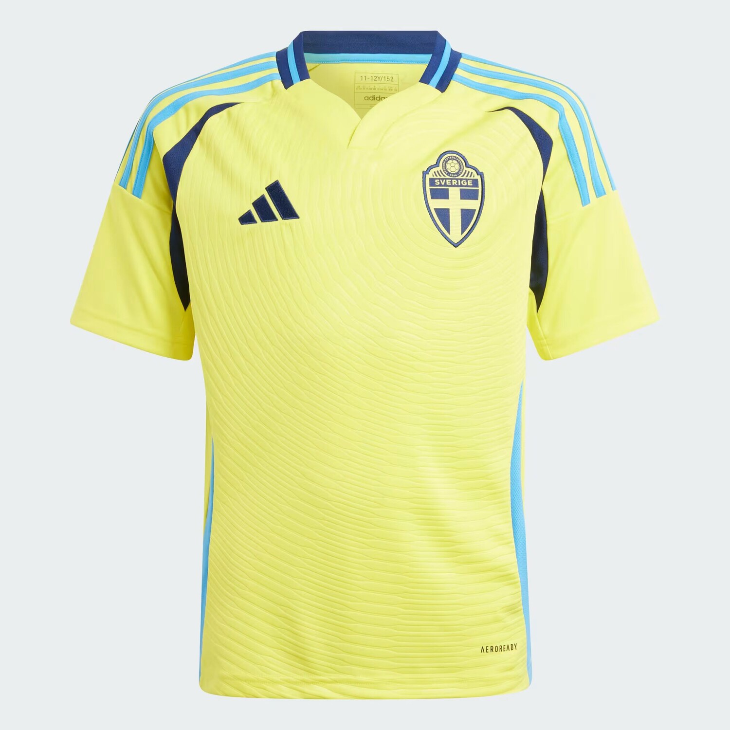 

Домашняя майка Швеция 24 Adidas, цвет Bright Yellow