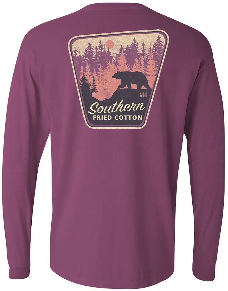Мужская футболка с длинным рукавом Southern Fried Cotton National Forest