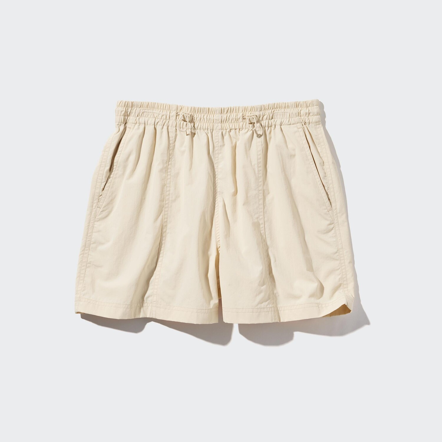 

Шорты на шнурке UNIQLO, светло-бежевый