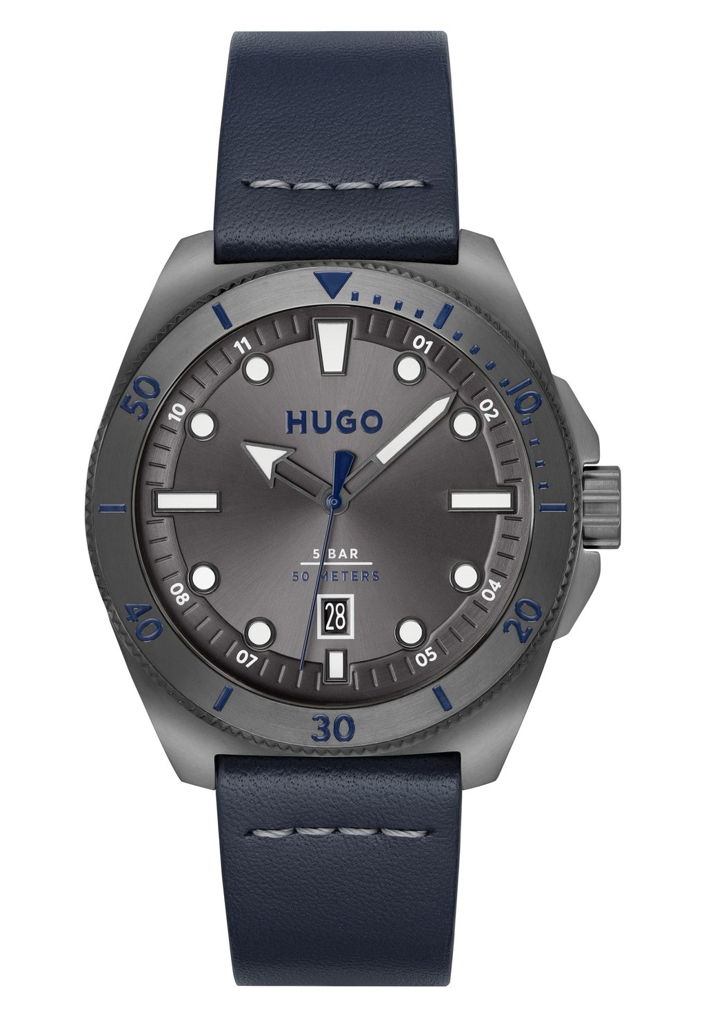 Часы Visit HUGO, цвет grau grau grau blau