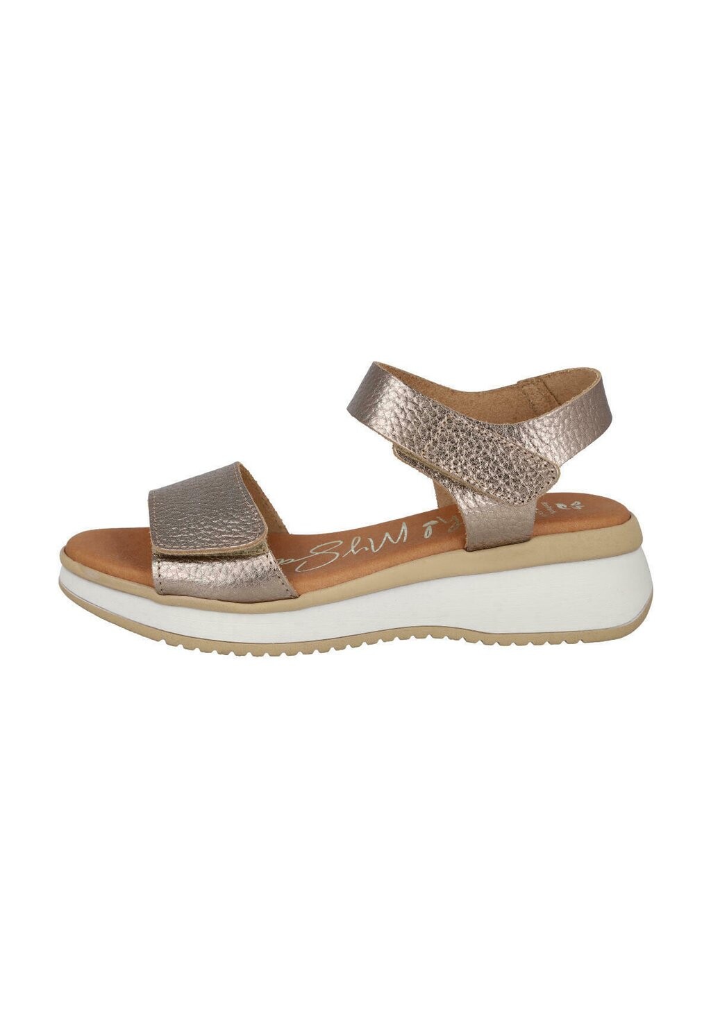 

Босоножки на платформе Oh! My Sandals, золотой