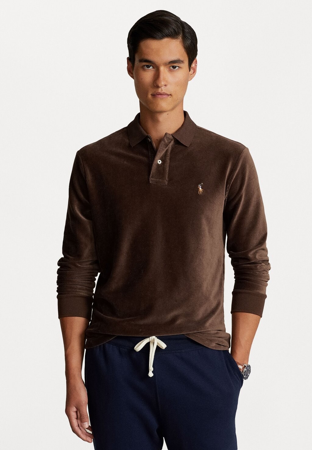

Футболка с длинным рукавом LONG SLEEVE Polo Ralph Lauren, коричневый