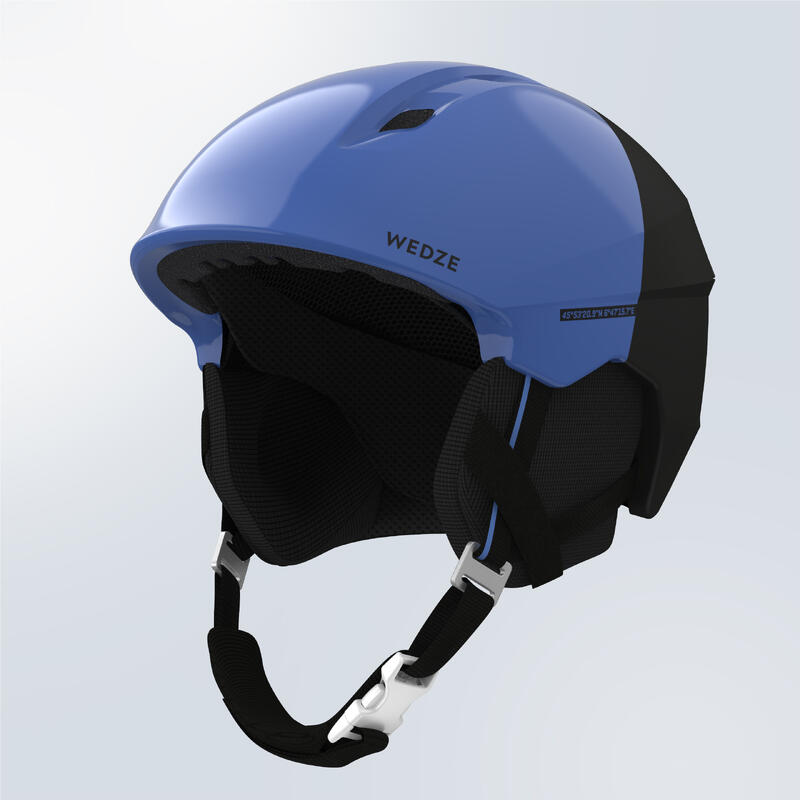 Лыжный шлем для взрослых - PST 580 синий/черный WEDZE, цвет blau