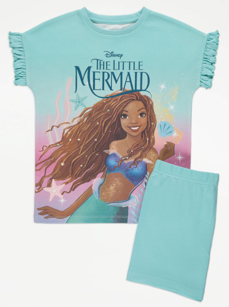

Короткая пижама Disney The Little Mermaid Ariel Waves George.