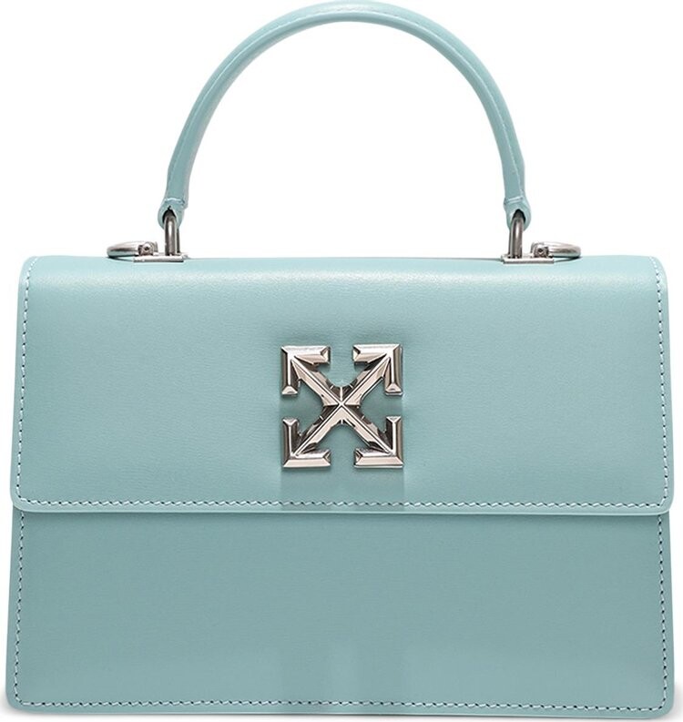 

Сумка Off-White Jitney 1.4 Top Handle Light Blue, синий