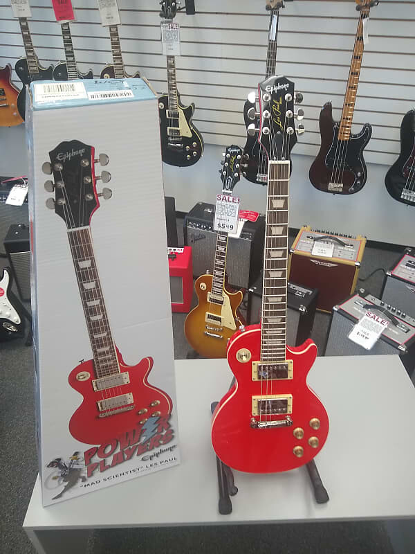 

Гитара Epiphone Power Player Les Paul 3/4 Lava Red Power Player Les Paul 3/4 Guitar