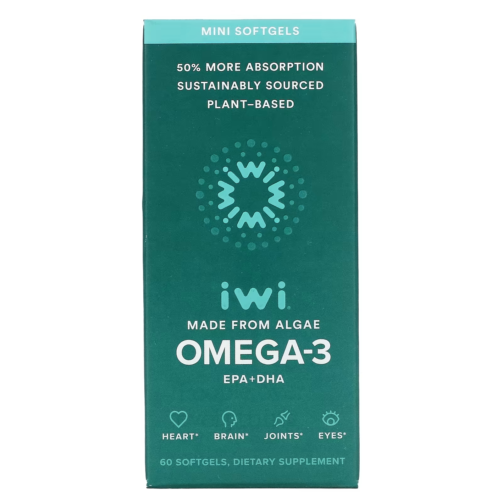 Омега-3 iWi EPA + DHA, 60 капсул