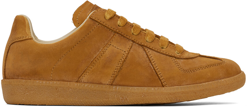 

Кроссовки Maison Margiela Replica Tan Artist Recica, коричневый