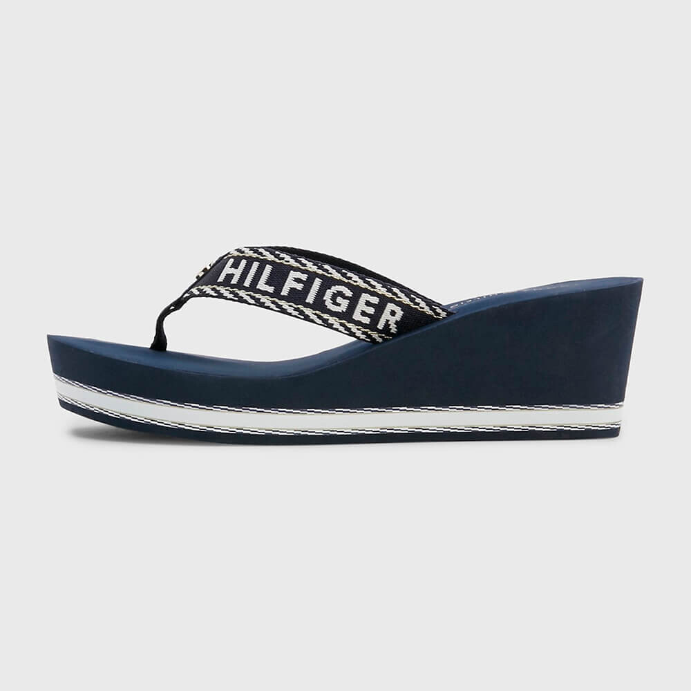 

Сандалии Tommy Hilfiger Wedge, темно-синий