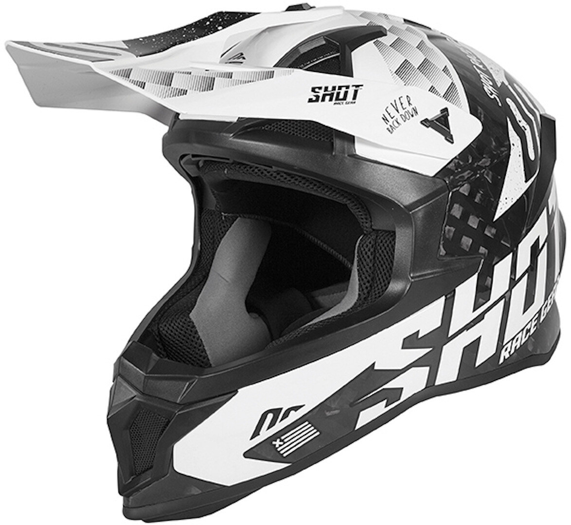 

Шлем Shot Lite Carbon Rush со съемной подкладкой, черный