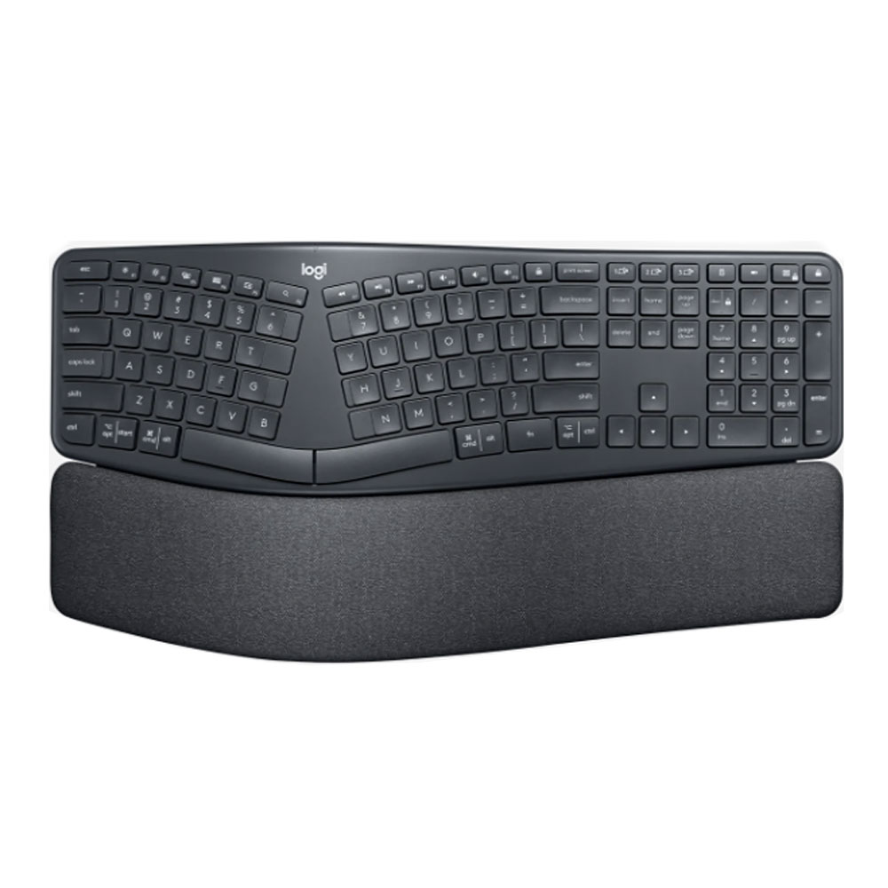цена Клавиатура Logitech ERGO K860, беспроводная, английская раскладка, чёрный