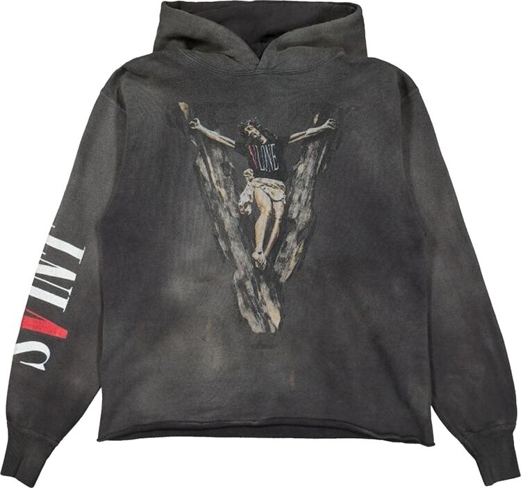 

Худи Saint Michael x Vlone Hoodie 'Black', черный