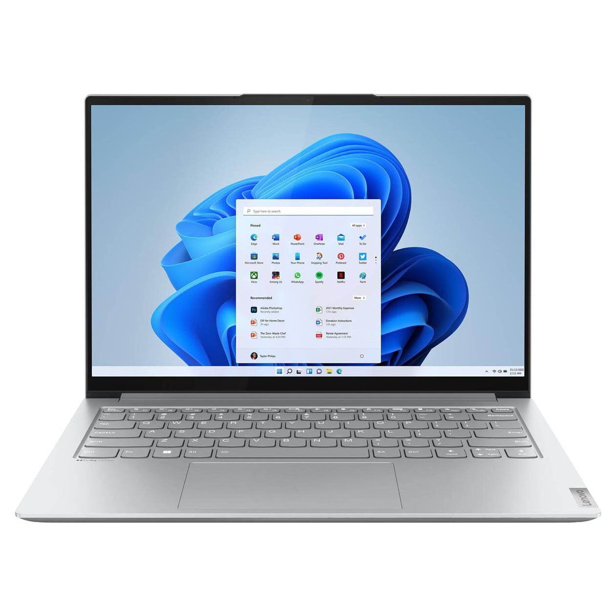 

Ноутбук Lenovo IdeaPad Slim 7 14IAP7, 14" Сенсорный, 16Гб/1Тб, i7-1260P, серый, английская клавиатура