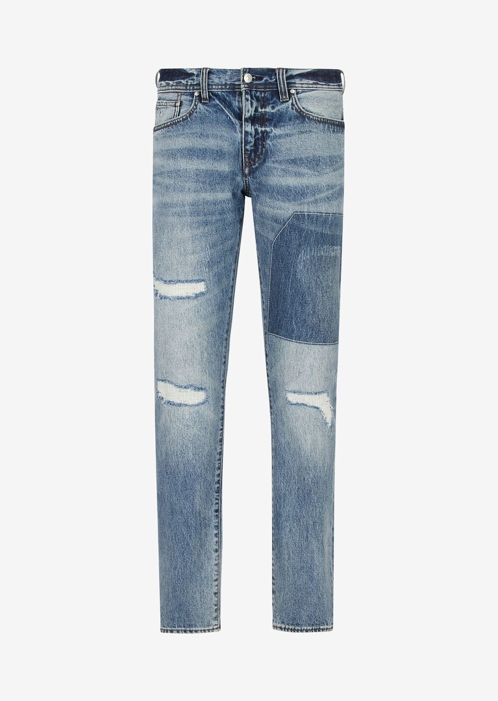 

Джинсы узкого кроя Armani Exchange, синий