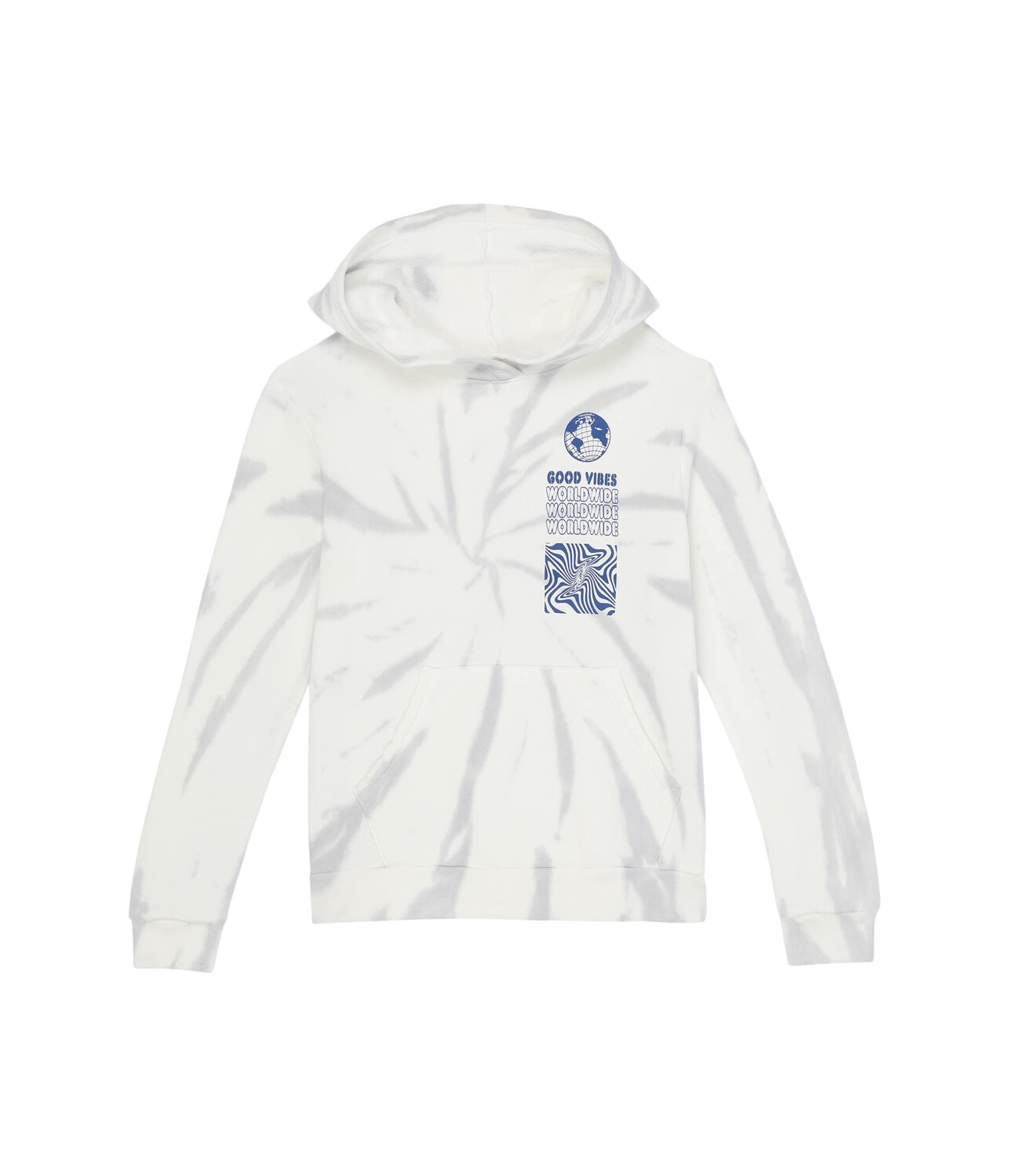 

Худи Tiny Whales, Good Vibes Worldwide Spiral Sweatshirt with Hood