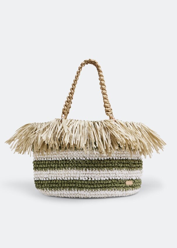 

Сумка-тоут 0711 TBILISI Large Malibu beach bag, зеленый
