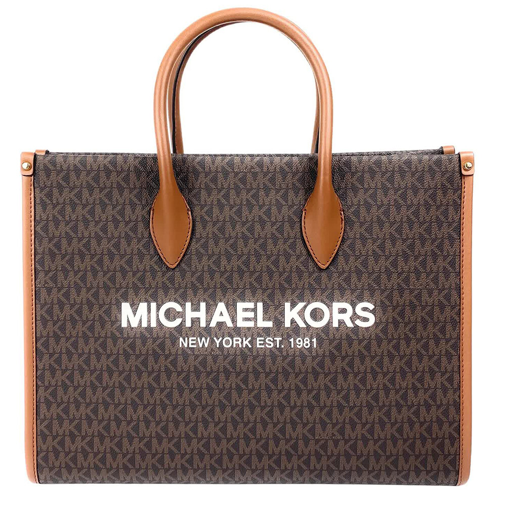 

Сумка-тоут Michael Kors Mirella East West, коричневый