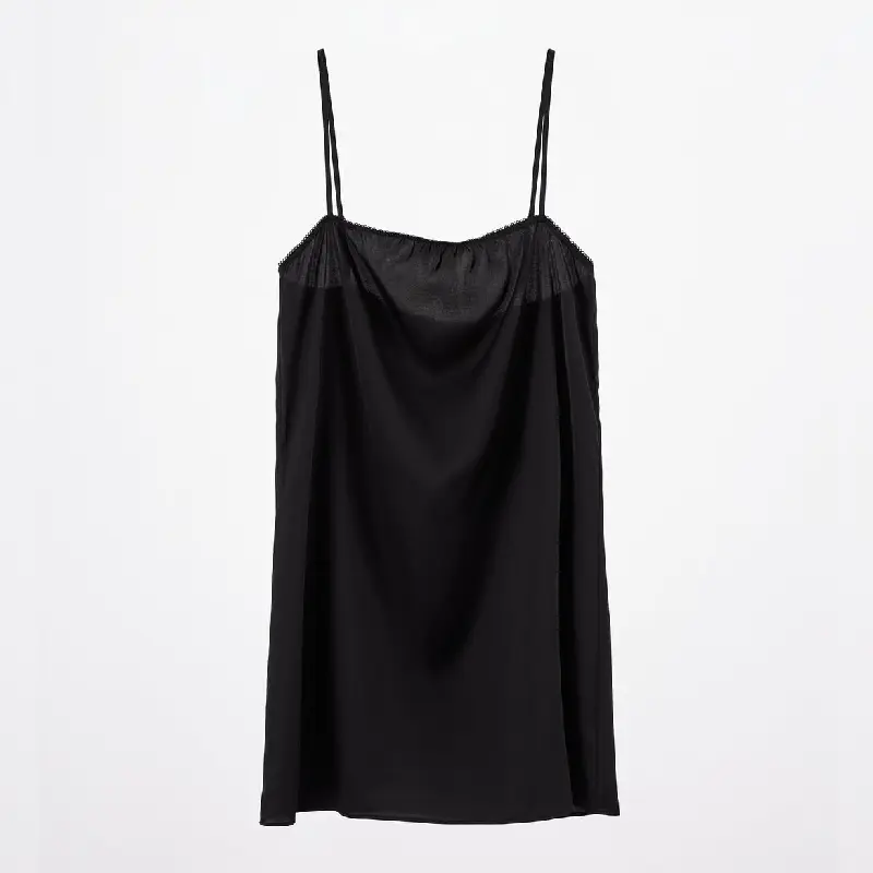 

Платье Zara Short Satin, черный