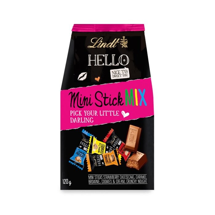 

Конфеты Lindt Hello Mini Stick Mix, 120 гр