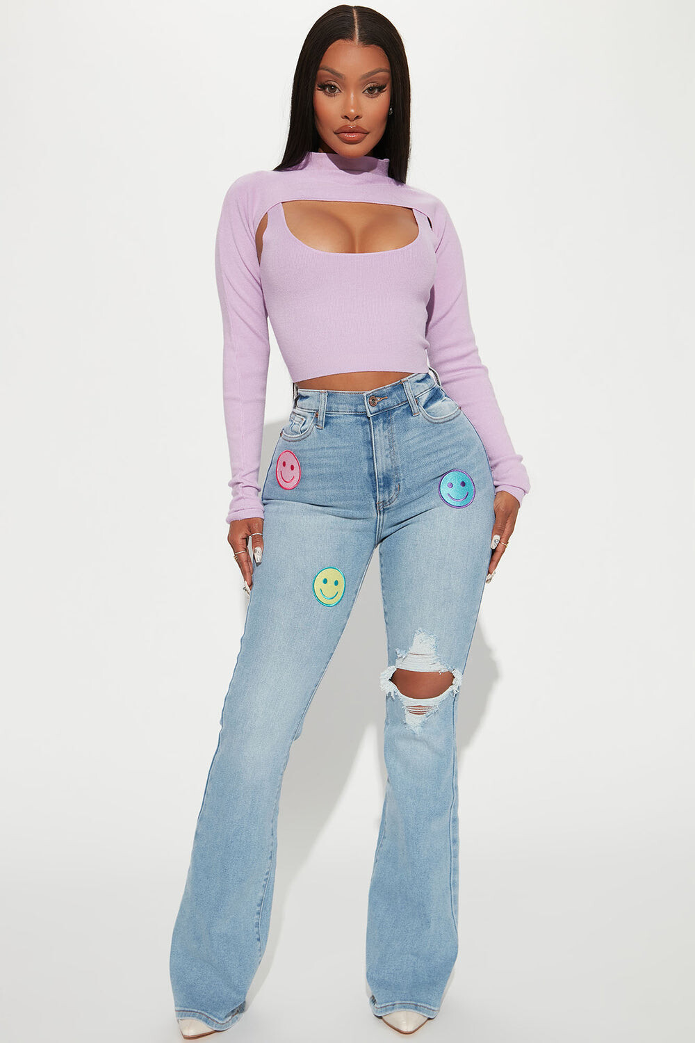 

Джинсы Fashion Nova FN24395BRX, синий