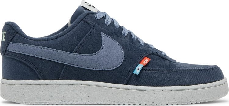 Кроссовки Nike Court Vision Low Next Nature 'Thunder Blue', синий - фото