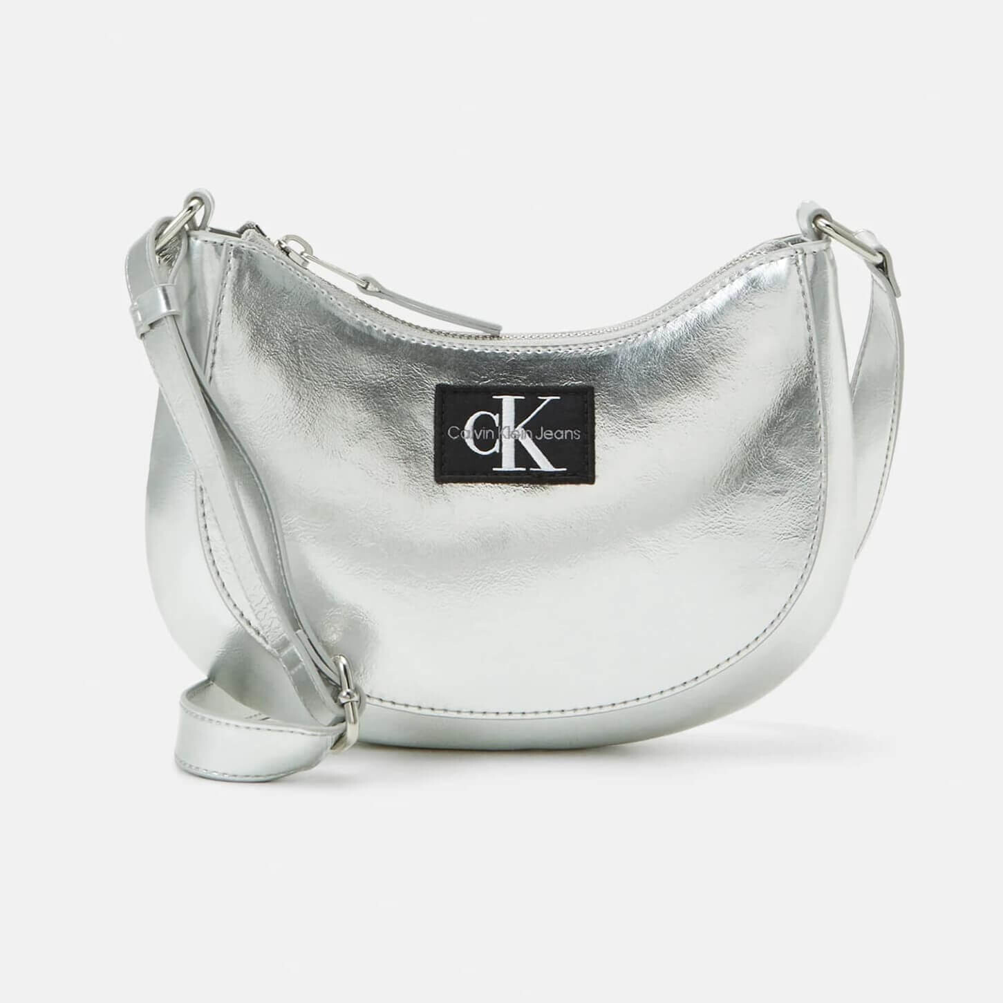 

Сумка Calvin Klein Jeans Shiny Metallic, серебряный