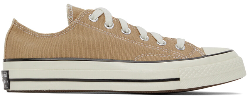 

Желто-коричневые кроссовки Chuck 70 OX Converse
