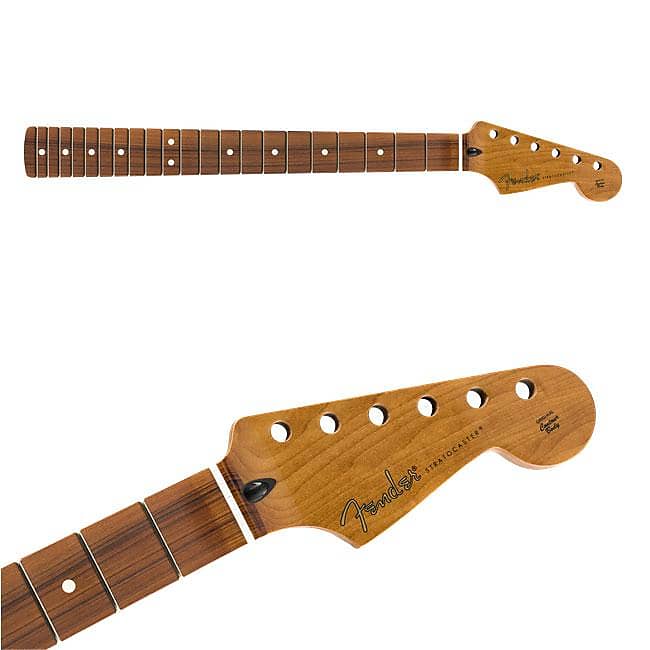 Fender Roasted Pau Ferro Stratocaster Neck 21 узкие высокие лады 0990503920 - фото