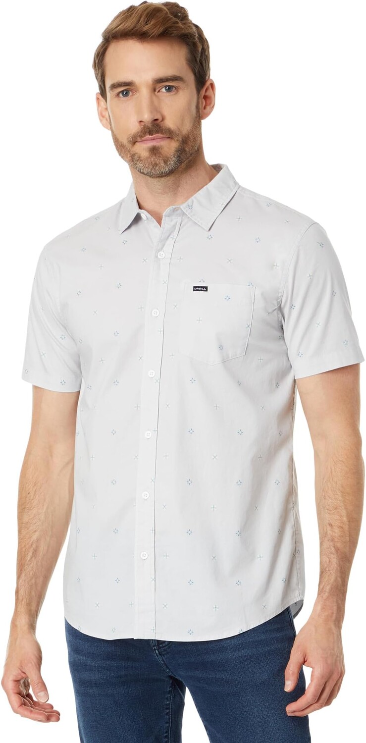 

Рубашка Quiver Modern Stretch Short Sleeve Woven O'Neill, цвет Fog