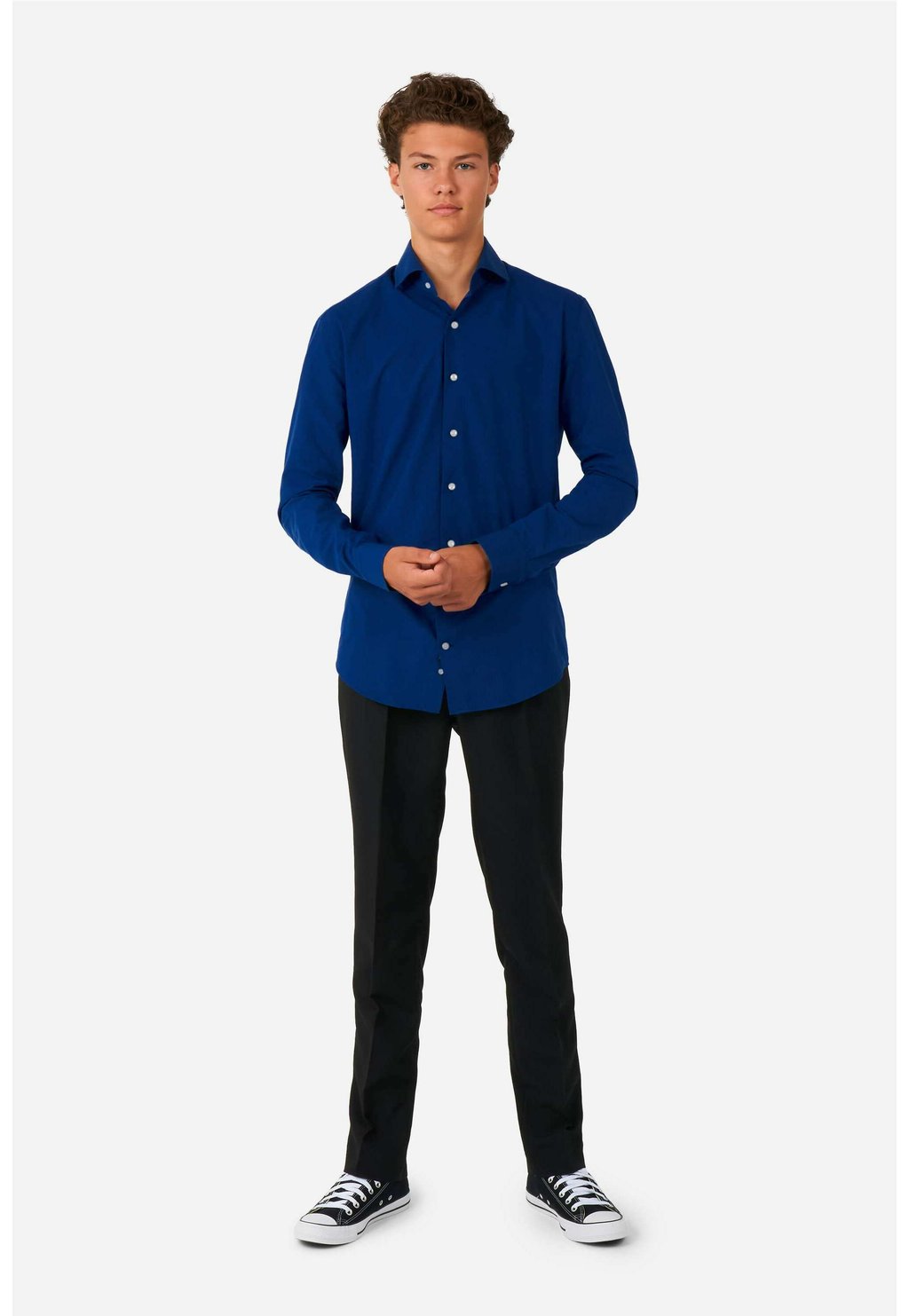 цена Рубашка OppoSuits, цвет blue