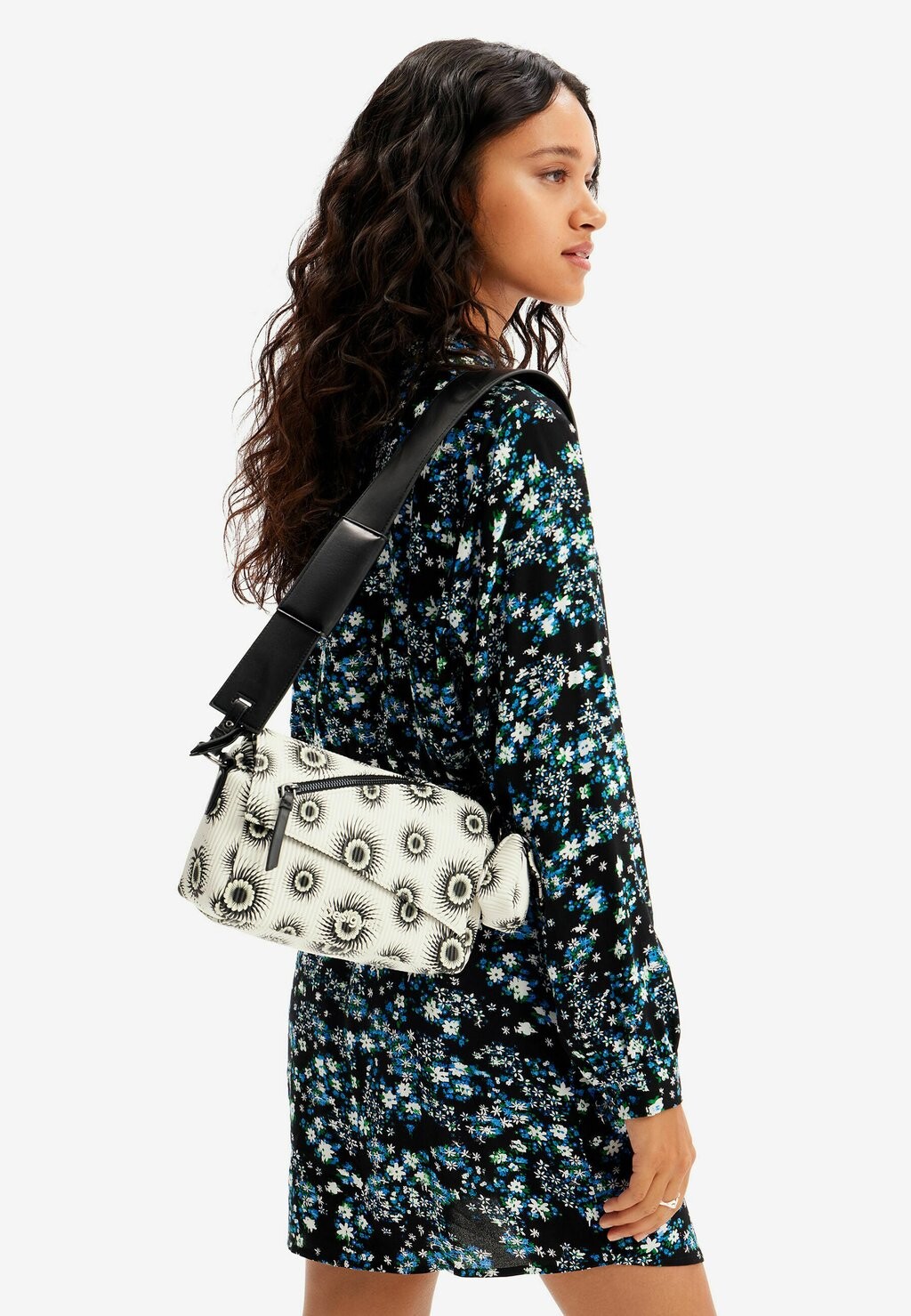 

Сумка через плечо SMALL GEOMETRIC Desigual, бежевый
