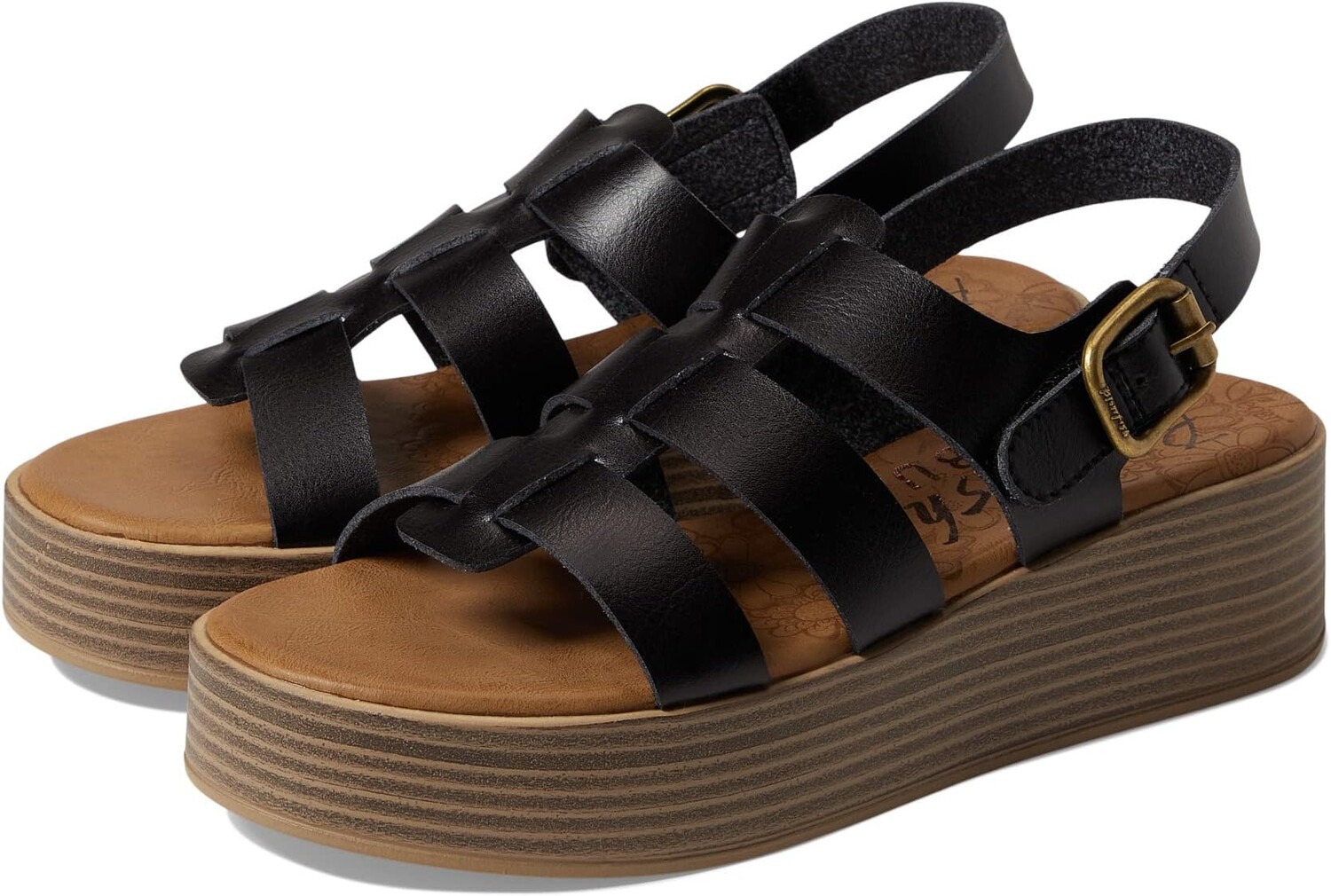 

Босоножки London Blowfish Malibu, цвет Black Dye Cut