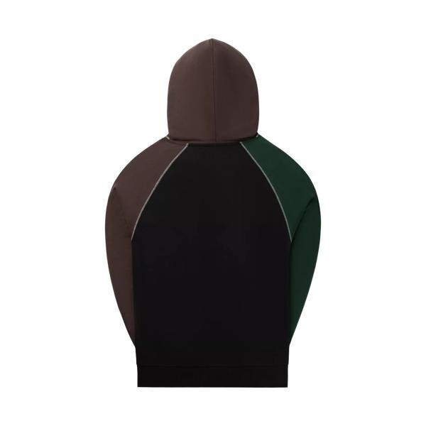 

Футболка ridha hoodie black/syrup brown/ pine green Daily Paper, черный