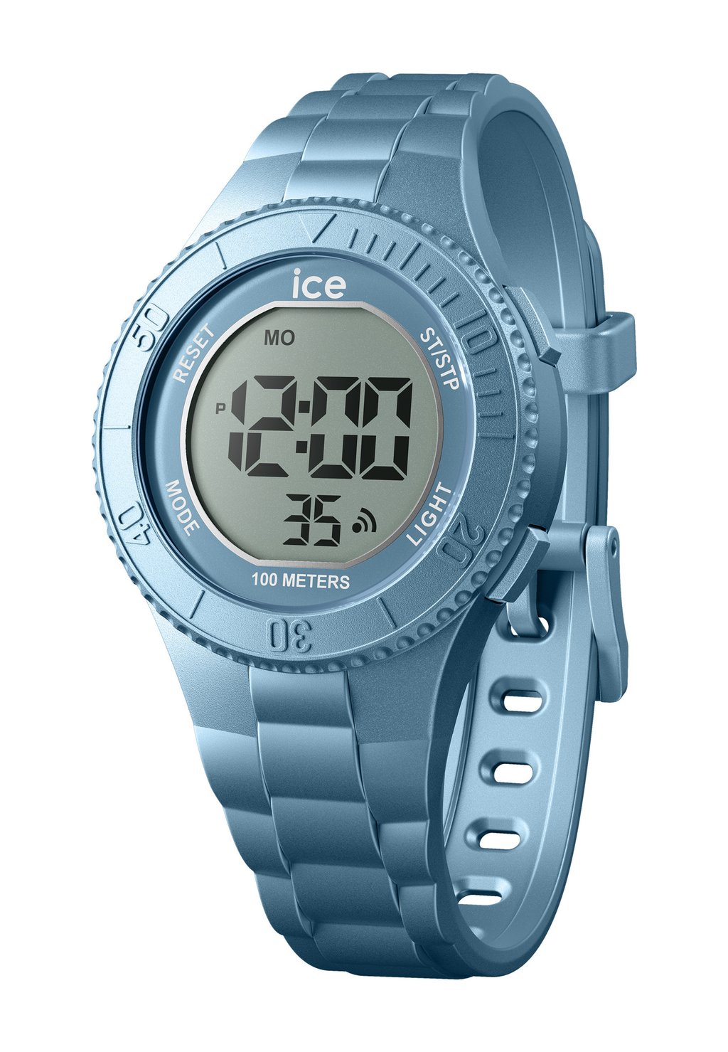 Цифровые часы Ice-Watch, цвет blue metallic s цена и фото