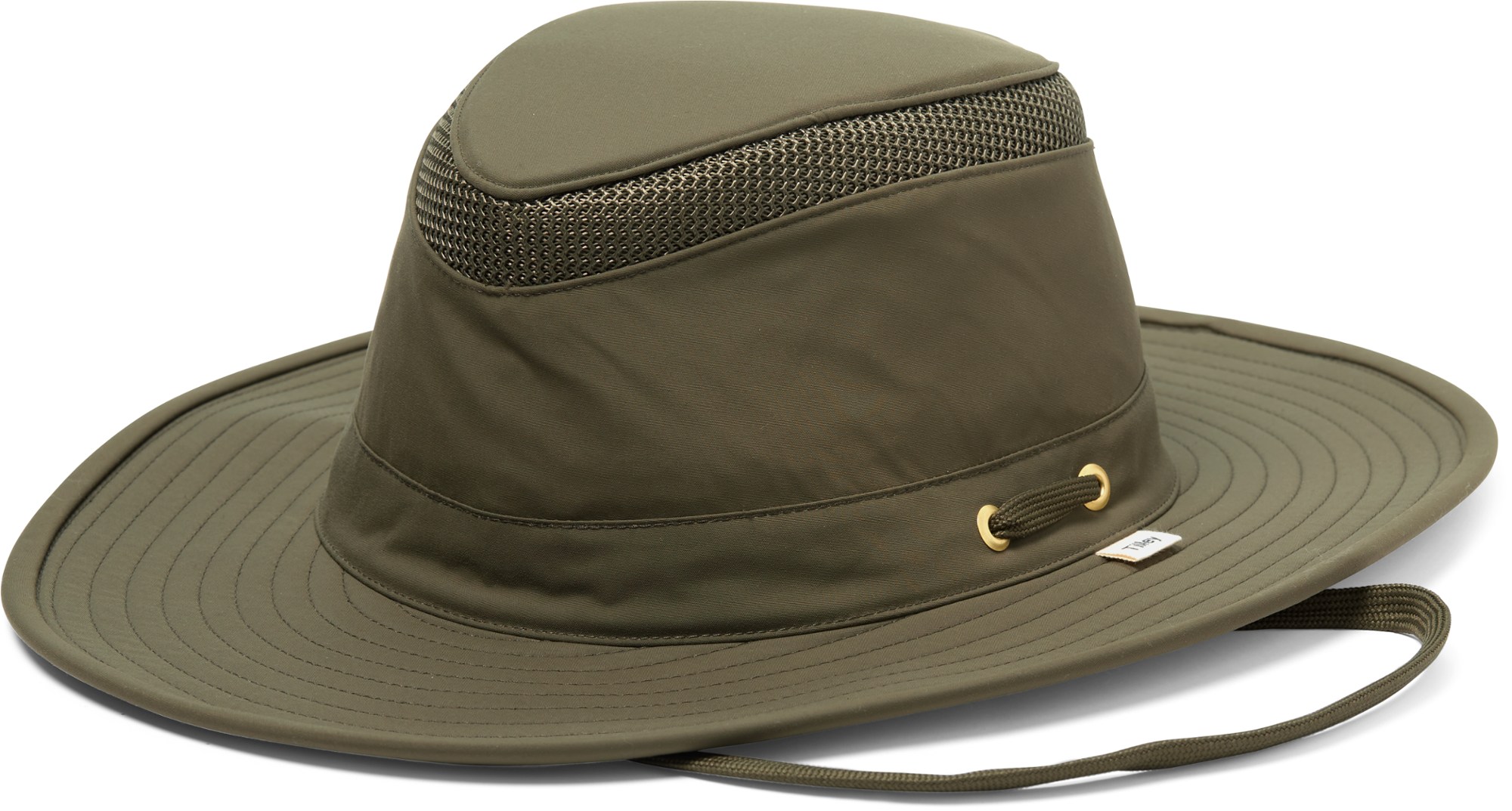 Шляпа с широкими полями LTM6 Airflo Tilley, зеленый