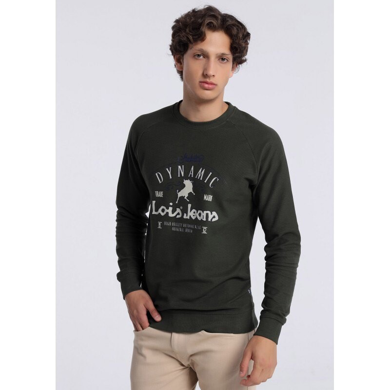

Толстовка Lois Jeans 131915, зеленый