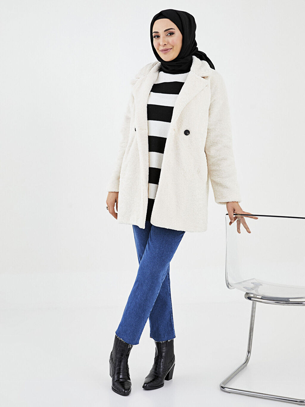 

Женские джинсы скинни Rodeo с карманами и деталями LCW Modest