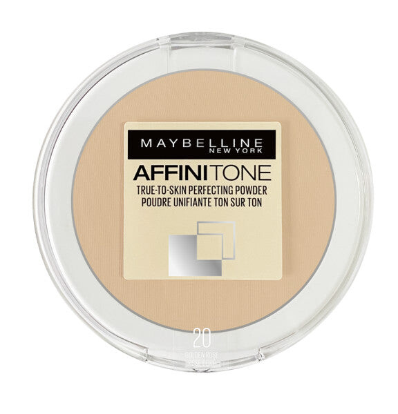 

Maybelline Прессованная пудра Affinitone 20 Золотая роза 9г