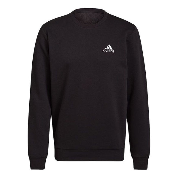 Толстовка Adidas Feelcozy Swt Sports Logo Casual Round Neck Pullover Black, Черный