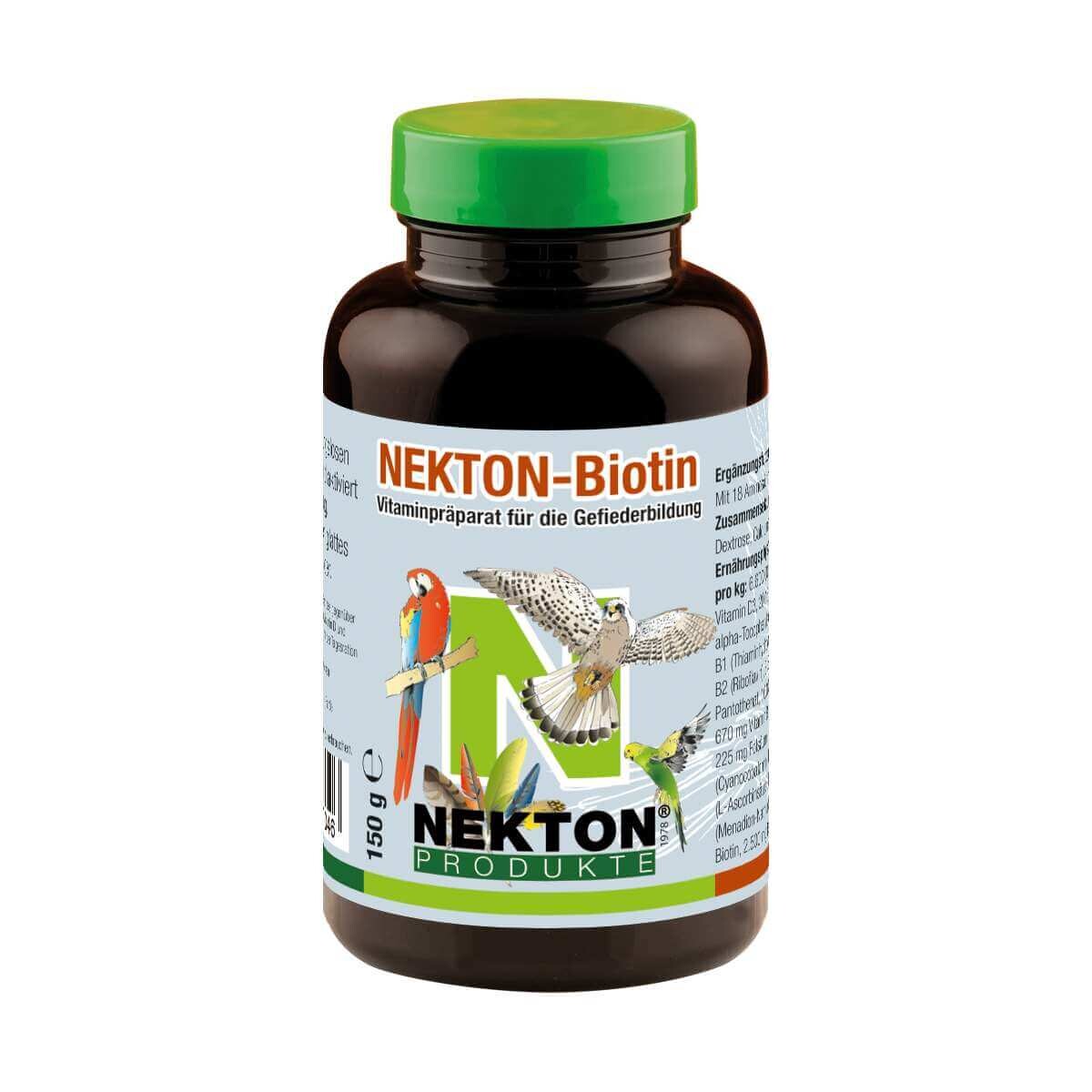 

Витаминный комплекс для формирования оперения для птиц Nekton-Biotin, 150 г