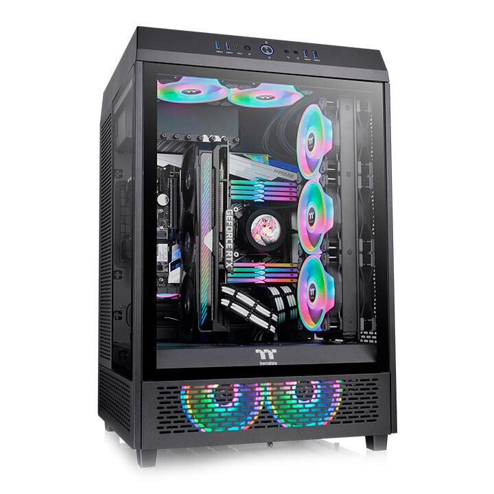 

Корпус Thermaltake The Tower 500, Mid Tower, черный