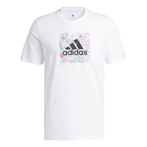 

Футболка Men's adidas Minimalistic Alphabet Large IB9426, белый