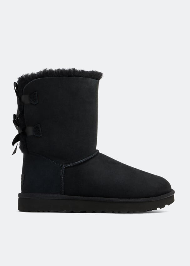 Угги UGG Bailey Bow II boots, черный