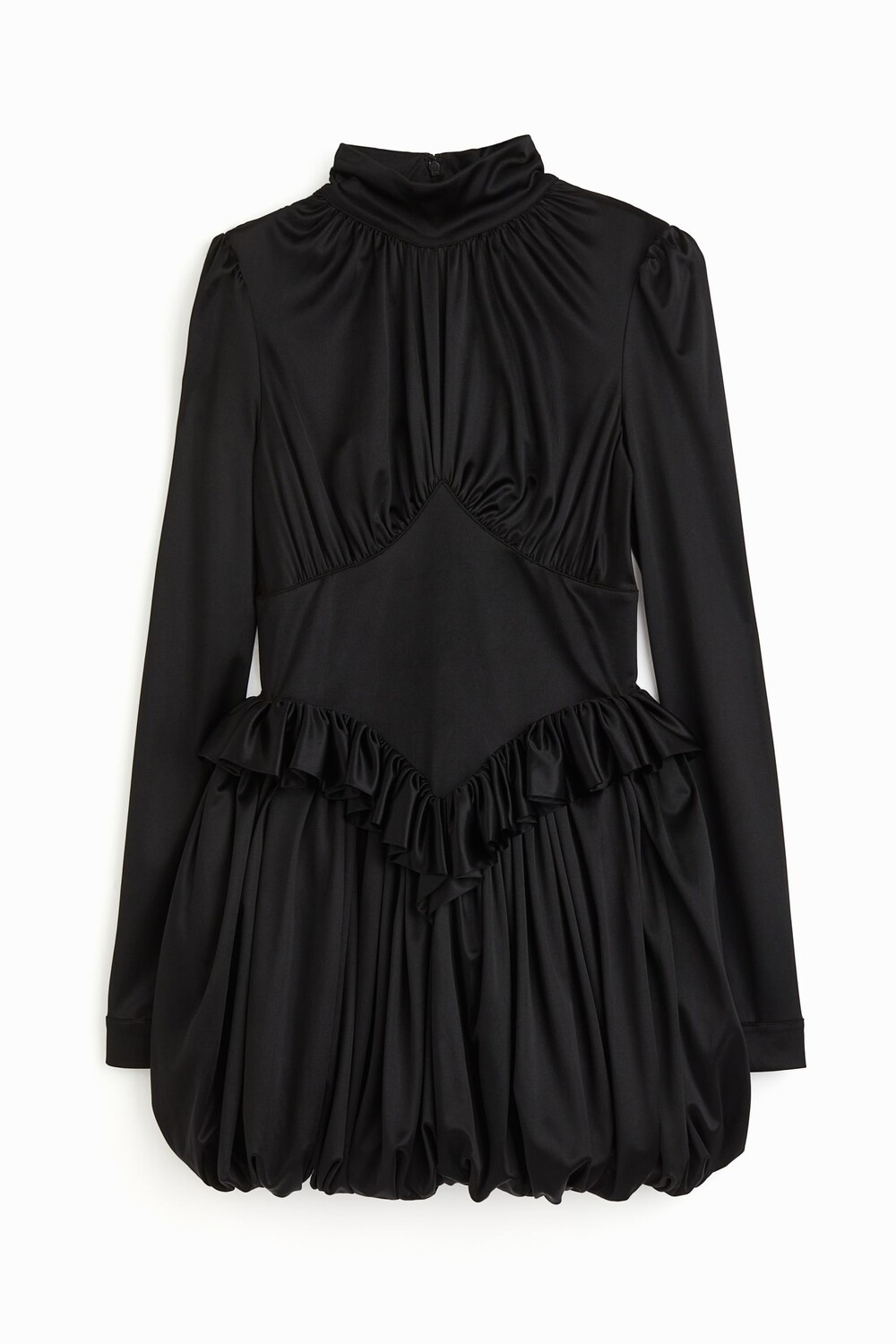 

Платье H&M х Rabanne Jersey Puff-skirt, черный