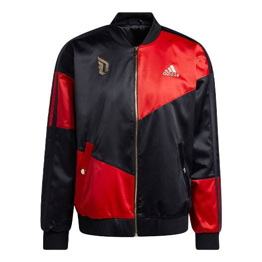 

Куртка Adidas Cny Dame Logo Basketball Sports Black Red, Черный/Красный
