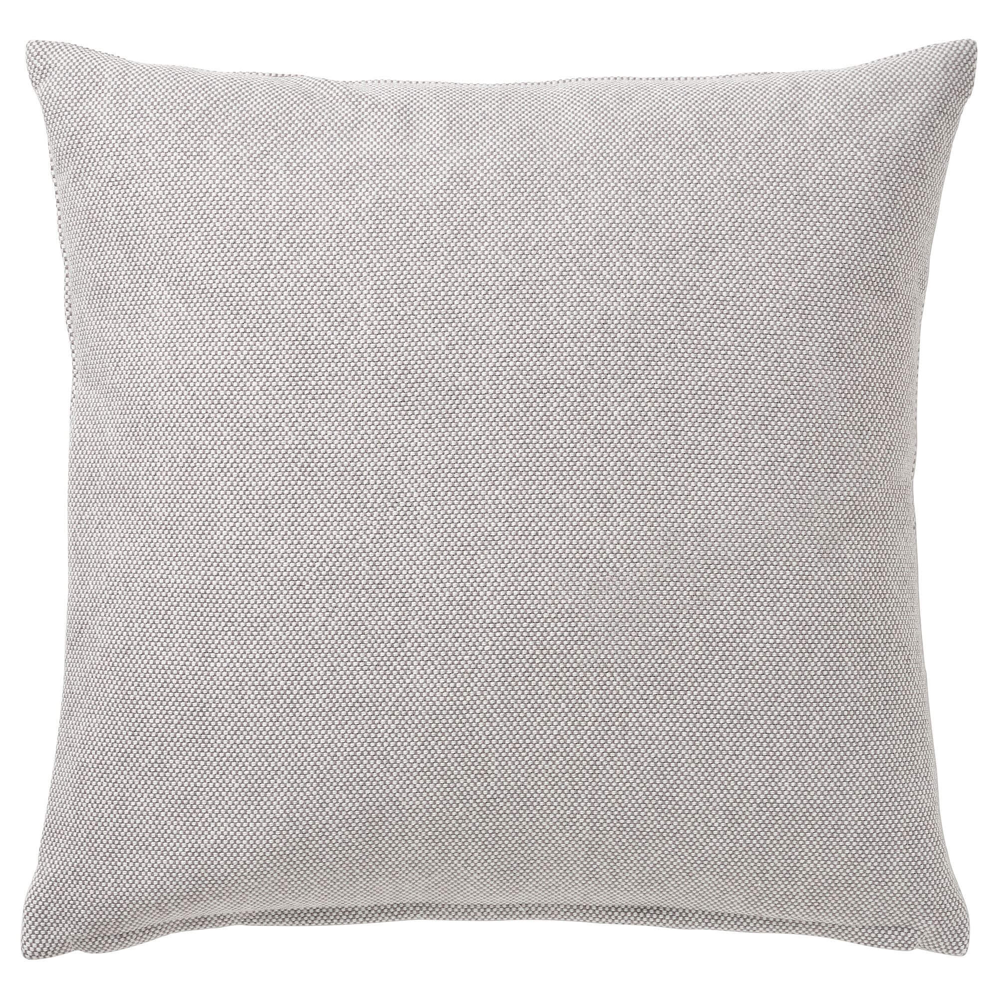 Подушка с чехлом Ikea Sandtrav 45х45, серо-белый