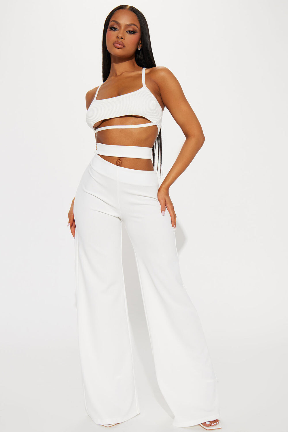 

Брюки Fashion Nova P508, белый