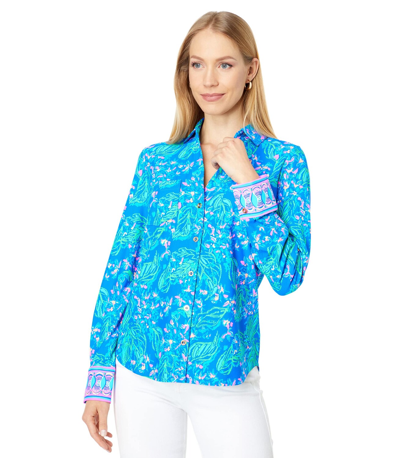 

Платье Lilly Pulitzer, Marlena UPF 50+ Button-Down