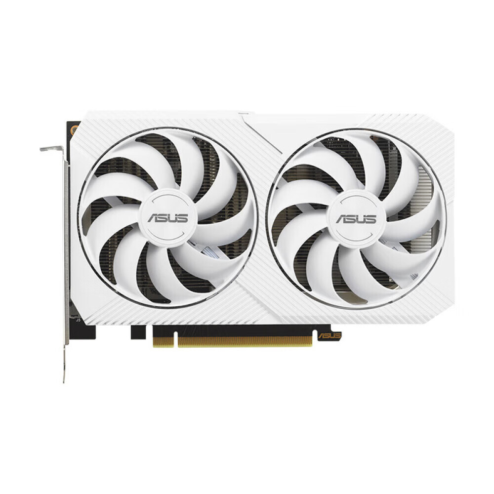 

Видеокарта ASUS Dual GeForce RTX 3060 GDDR6 8GB White OC Edition